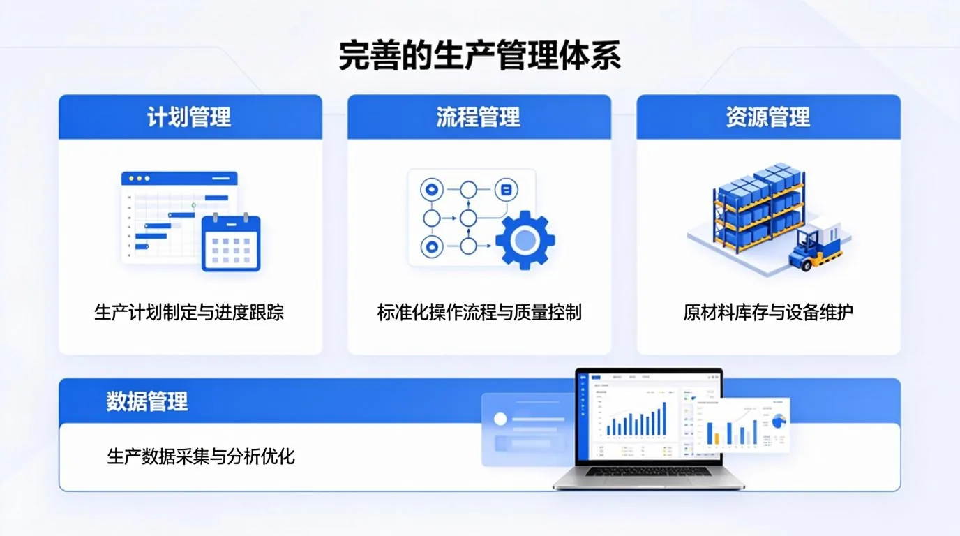 完善的生产管理体系